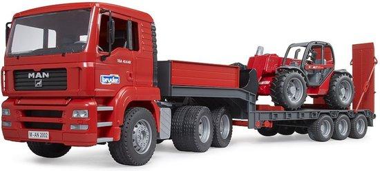 CAMION MAN TGA AVEC MANITOU TELESCOPIQUE MLT 633